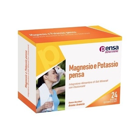 MAGNESIO E POTASSEIO PENSA 24 BUSTINE - SENZA ZUCCHERI