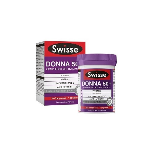 SWISSE MULTIVITAMINICO DONNA 50+ 30 COMPRESSE