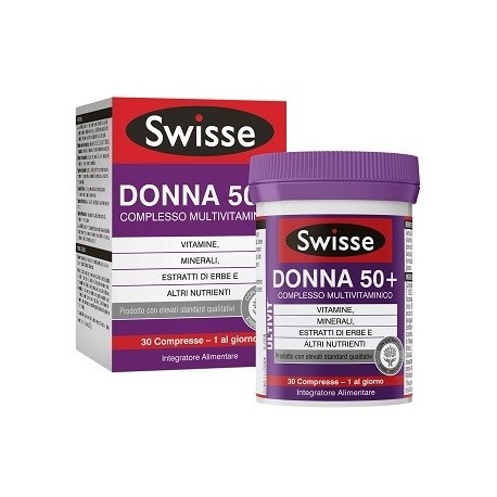 SWISSE MULTIVITAMINICO DONNA 50+ 30 COMPRESSE