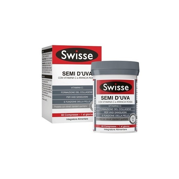 SWISSE SEMI D'UVA 60 COMPRESSE