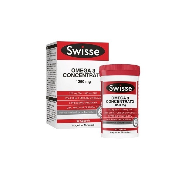 SWISSE OMEGA 3 CONCENTRATO 60 CAPSULE