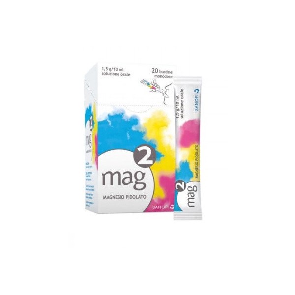 MAG 2 SOLUZIONE 20 BUSTINE MONODOSE 1,5 GR / 10 ML