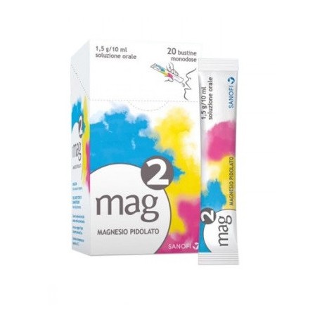 MAG 2 SOLUZIONE 20 BUSTINE MONODOSE 1,5 GR / 10 ML