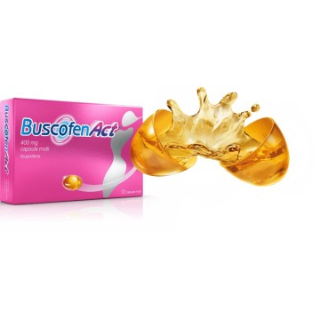 BUSCOFENACT 12 CAPSULE MOLLI 400 MG