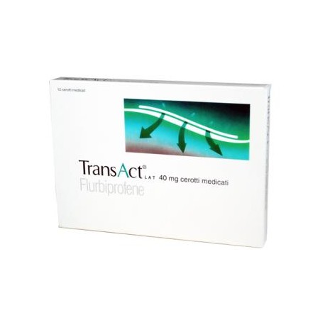 TRANSACT LAT 10 CEROTTI MEDICATI 40 MG