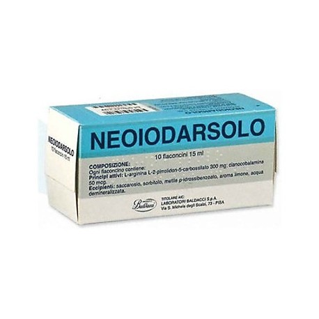 NEOIODARSOLO 10 FLACONCINI 15 ML