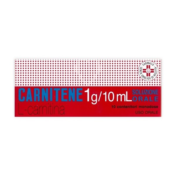 CARNITENE 10 FLACONCINI 1 GR