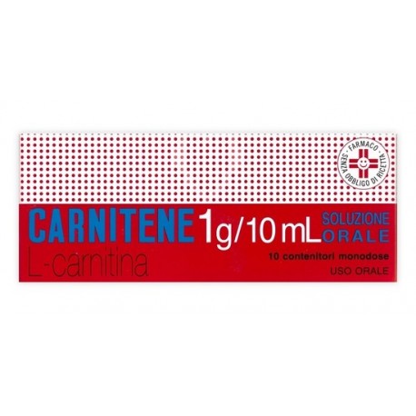 CARNITENE 10 FLACONCINI 1 GR