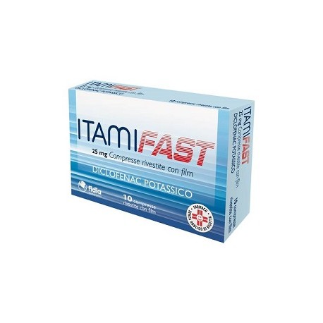 ITAMIFAST 10 COMPRESSE 25 MG