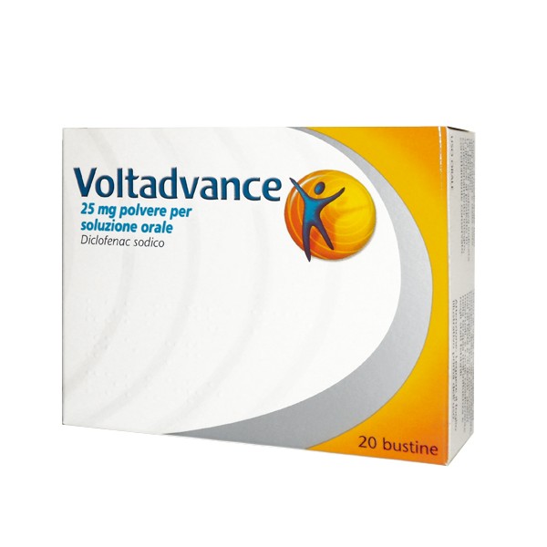 VOLTADVANCE 20 BUSTINE 25 MG