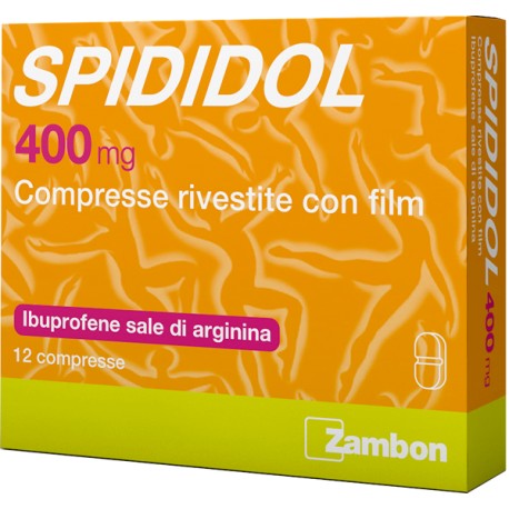 SPIDIDOL 12 COMPRESSE RIVESTITE 400 MG