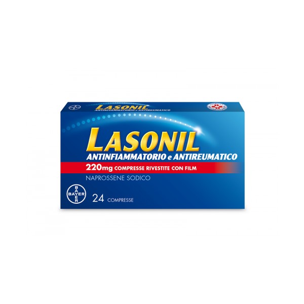 LASONIL ANTINFIAMMATORIO 24 COMPRESSE 220 MG