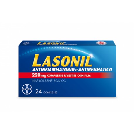 LASONIL ANTINFIAMMATORIO 24 COMPRESSE 220 MG