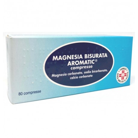 MAGNESIA BISURATA AROMATIC 80 COMPRESSE