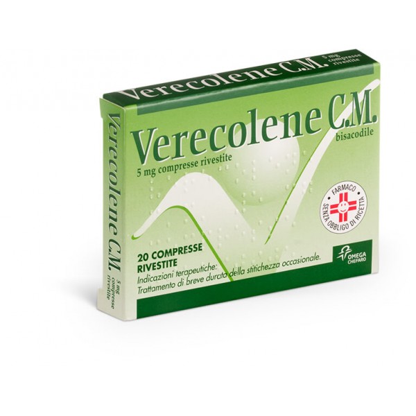 VERECOLENE CM 20 COMPRESSE RIVESTITE 5 MG