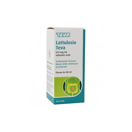 LATTULOSIO TEVA SCIROPPO 200 ML