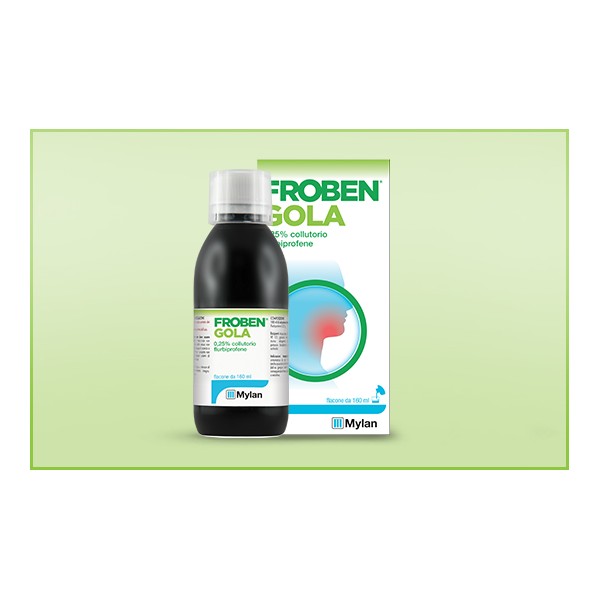 FROBEN GOLA COLLUTORIO 160 ML 0,25 %