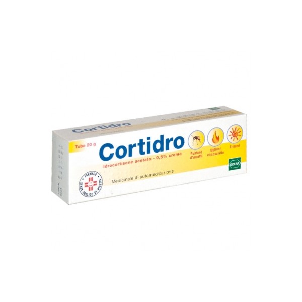 CORTIDRO CREMA 20 GR 0,5%