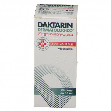 DAKTARIN SOLUZIONE CUTANEA UNGUEALE 30 ML 2%