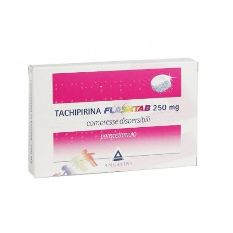 TACHIPIRINA FLASHTAB 12 COMPRESSE 250 MG