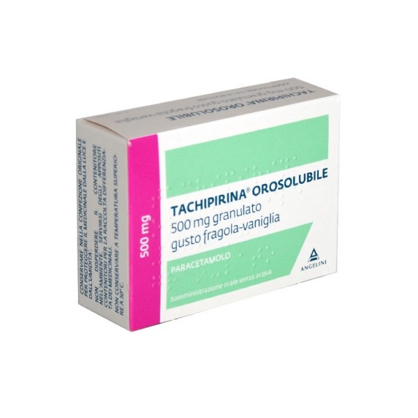 TACHIPIRINA OSOSOLUBILE 12 BUSTINE 500 MG