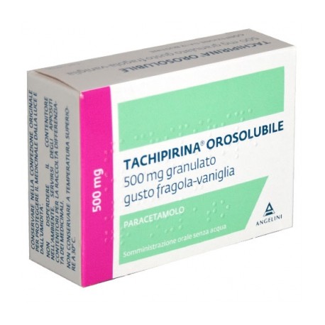 TACHIPIRINA OSOSOLUBILE 12 BUSTINE 500 MG