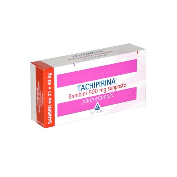 TACHIPIRINA BAMBINI 10 SUPPOSTE 500 MG