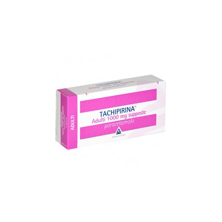 TACHIPIRINA ADULTI 10 SUPPOSTE 1000 MG