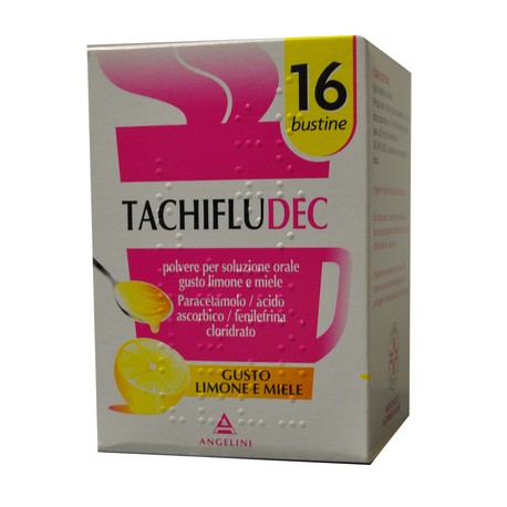 TACHIFLUDEC 16 BUSTINE LIMONE MIELE