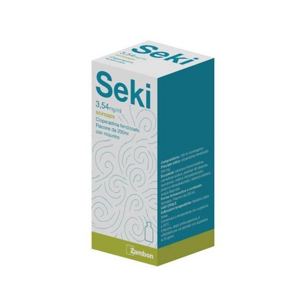 SEKI SCIROPPO FLACONE 200 ML