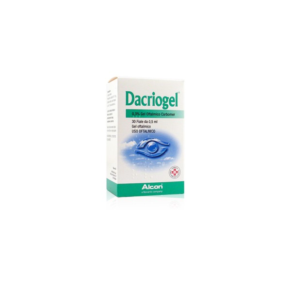 DACRIOGEL GEL 30 FIALETTE 0,5 ML 0,3 %