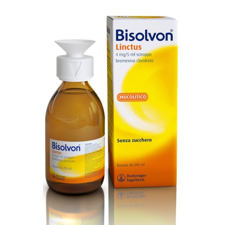 BISOLVON LINCTUS SCIROPPO FLACONE 250 ML