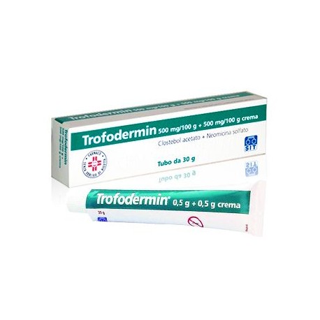 TROFODERMIN CREMA DERMATOLOGICA 30 GR 5% + 5%