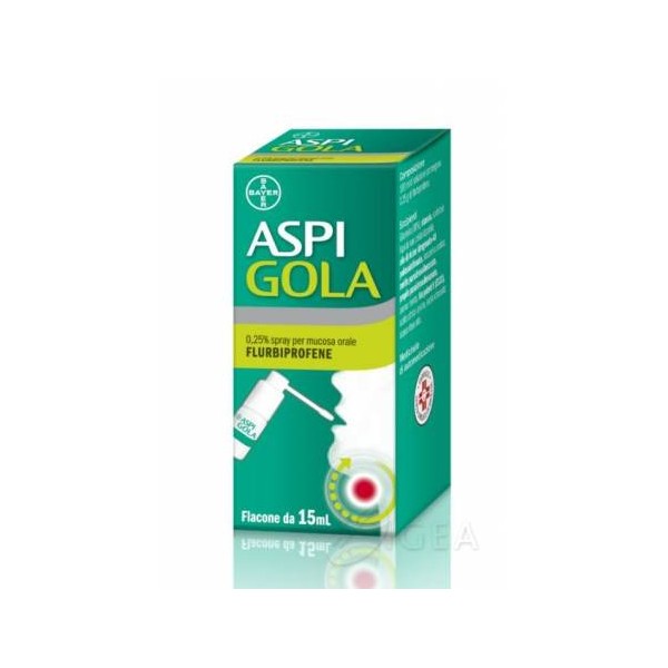 ASPI GOLA SPRAY 15 ML 0,25 % - ASPIGOLA