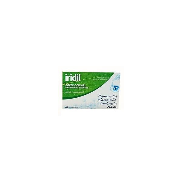 IRIDIL COLLIRIO MONODOSE 10 FIALETTE