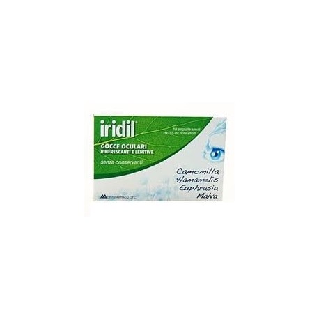 IRIDIL COLLIRIO MONODOSE 10 FIALETTE