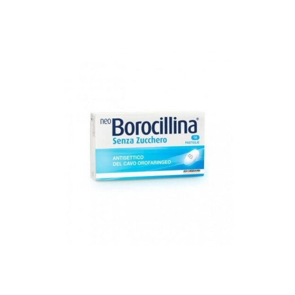 NEOBOROCILLINA 16 PASTIGLIE SENZA ZUCCHERO