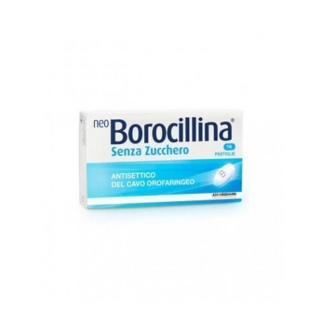 NEOBOROCILLINA 16 PASTIGLIE SENZA ZUCCHERO