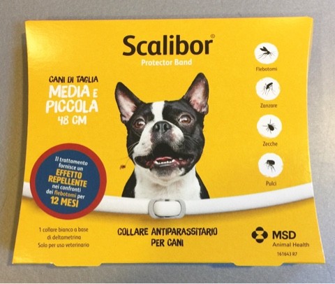Scalibor Collare SCALIBOR  48 Cm ⇢ ANTIPARASSITARIO per CANI di Taglia Grande Flebotomi 