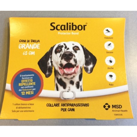 SCALIBOR COLLARE CANI TAGLIA GRANDE 65 CM