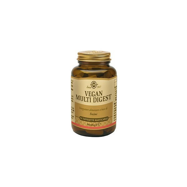 VEGAN MULTI DIGEST 50 TAVOLETTE MASTICABILI