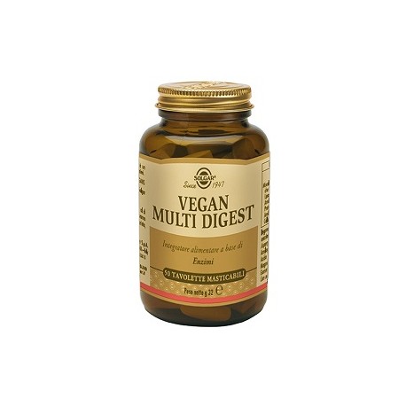 VEGAN MULTI DIGEST 50 TAVOLETTE MASTICABILI