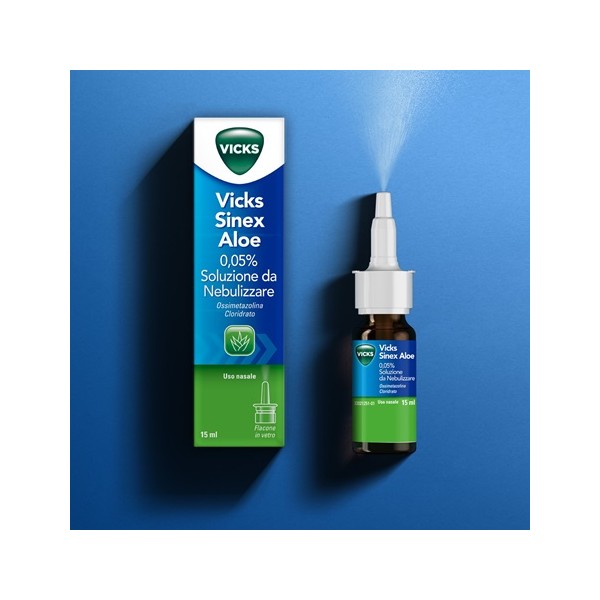 VICKS SINEX ALOE NEBULIZZATORE 15 ML 0,05 %