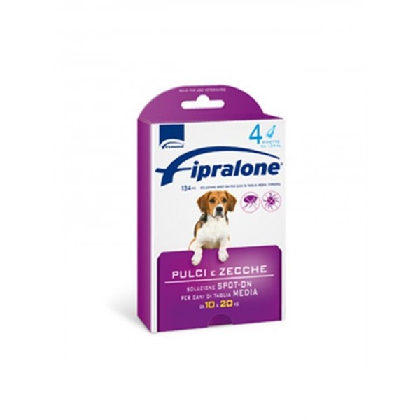 FIPROLINE CANE 10-20KG  4  PIPETTE 1,34ML