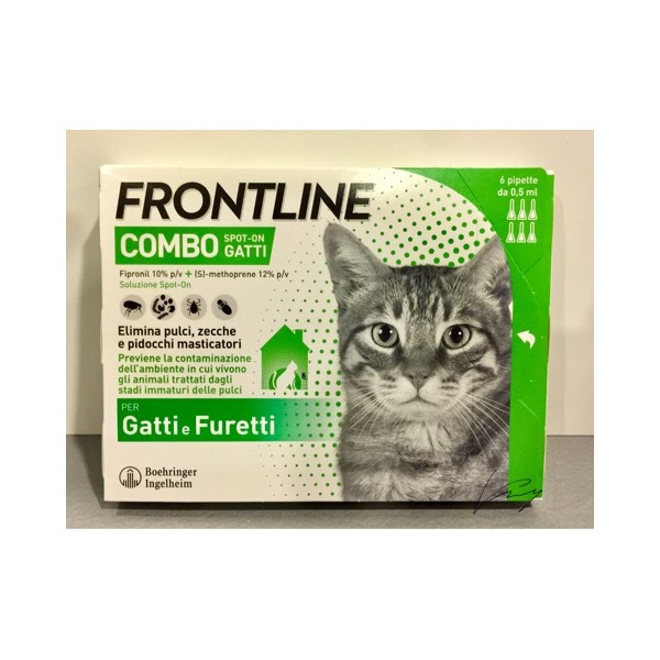 FRONTLINE COMBO GATTI SPOT-ON 6 PIPETTE