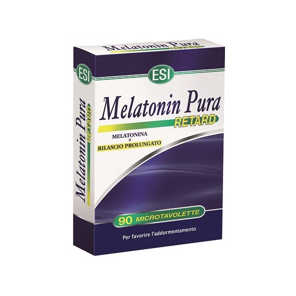 MELATONIN RETARD 90 MICROTAVOLETTE - MELATONINA A RILASCIO PROLUNGATO