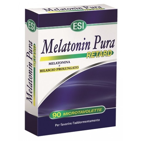 MELATONIN RETARD 90 MICROTAVOLETTE - MELATONINA A RILASCIO PROLUNGATO0