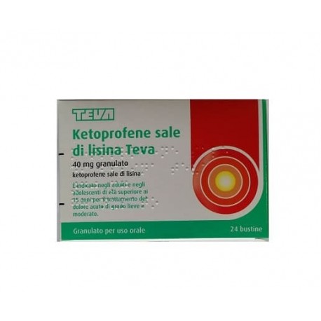 KETOPROFENE SALE DI LISINA TEVA 24 BUSTINE