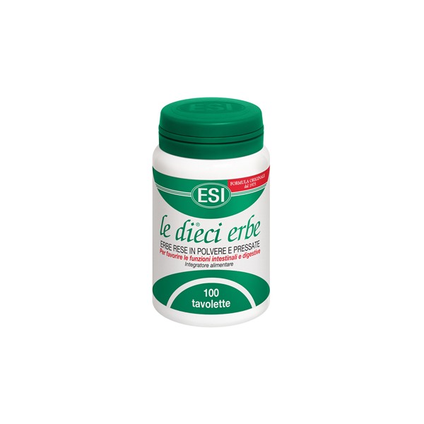 LE DIECI ERBE 100 TAVOLETTE 40 GR