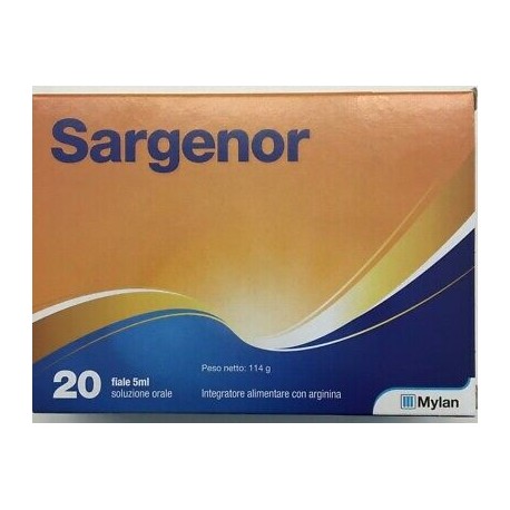 SARGENOR 20 FIALE 5 ML